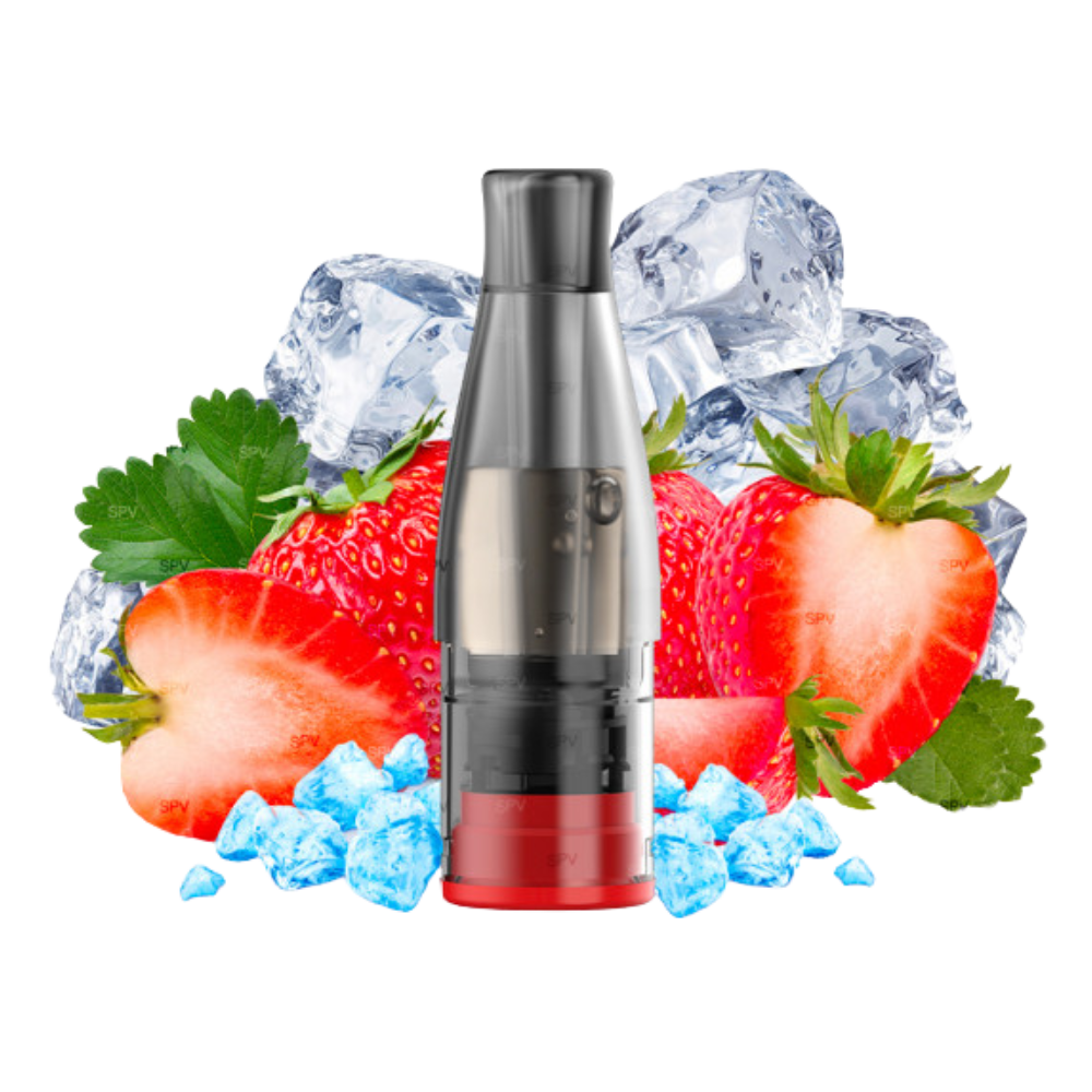 Kiwi Vapor - Kiwi GO PLUS Pod - Strawberry Ice 2er-Pack 20mg 2ml