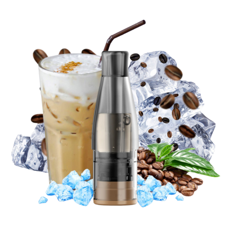 Kiwi Vapor - Kiwi GO PLUS Pod - Latte Ice 2er-Pack 20mg 2ml