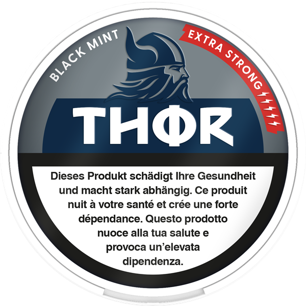 Thor Black Mint Extra Strong
