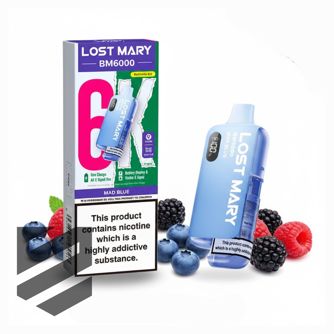 Lost Mary BM6000 Prefilled Pod Kit – Mad Blue