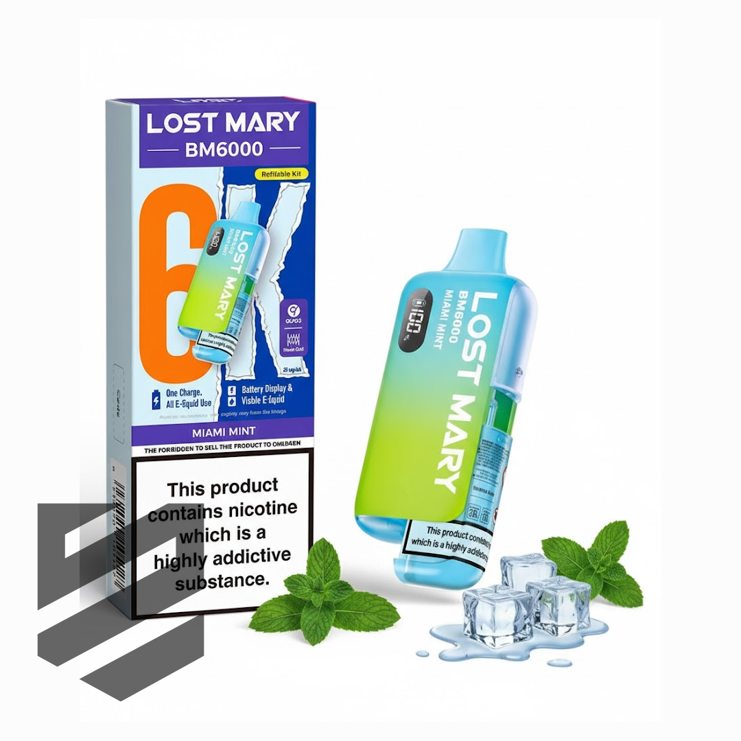Lost Mary BM6000 Prefilled Pod Kit – Miami Mint