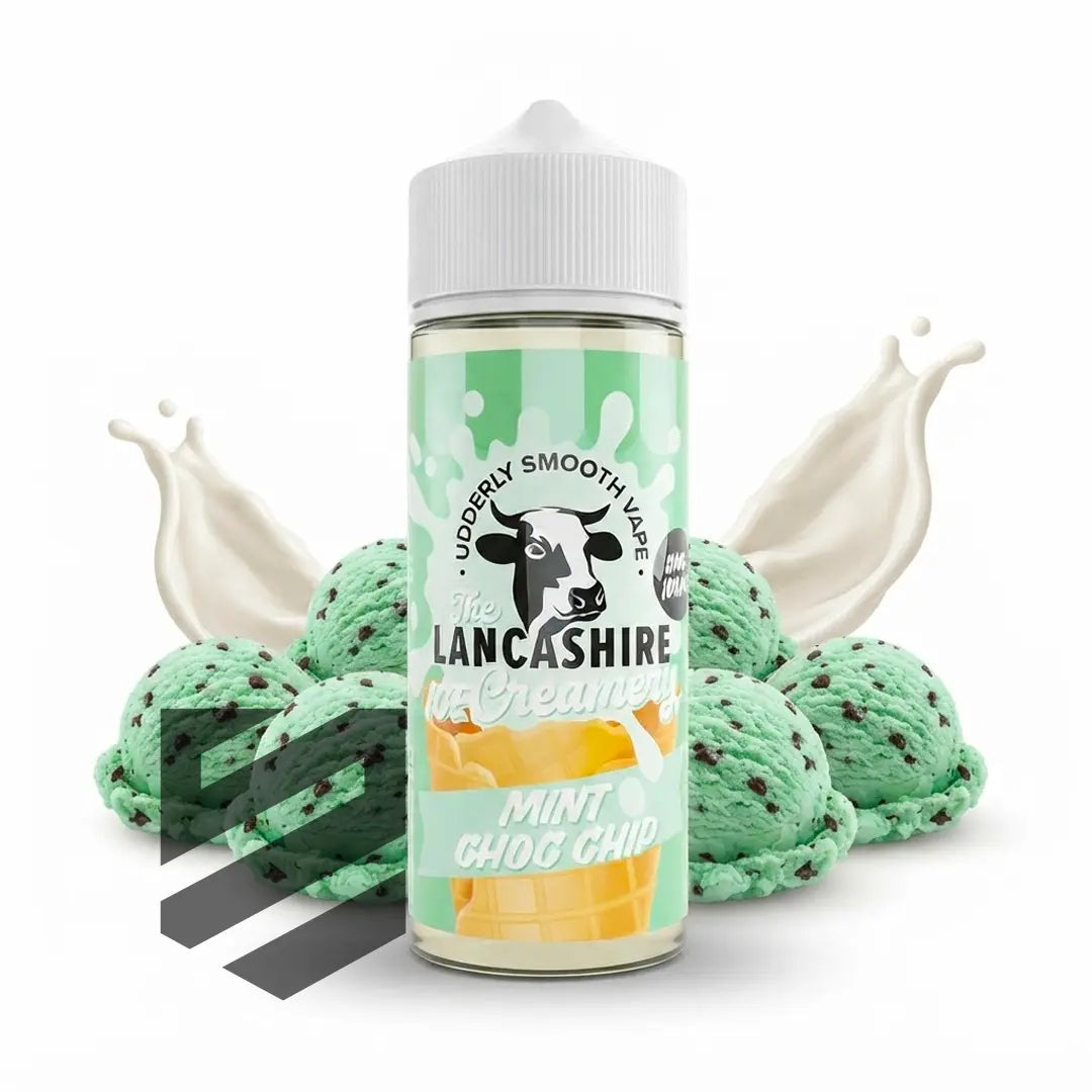 The Lancashire Creamery - Mint Choc Chip 0mg 100ml