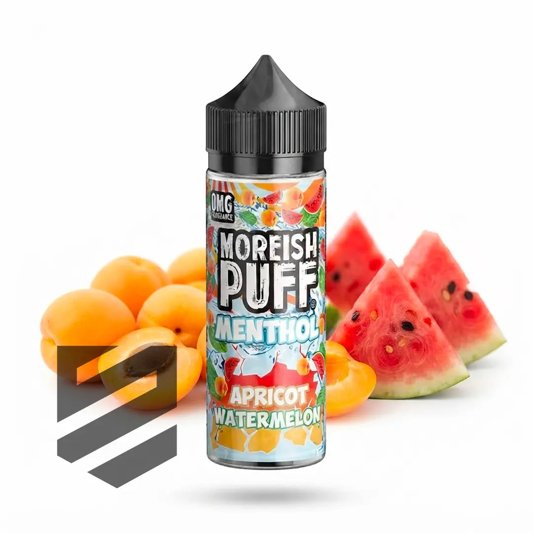 Moreish Puff - Menthol - 0mg Shortfill - Apricot & Watermelon