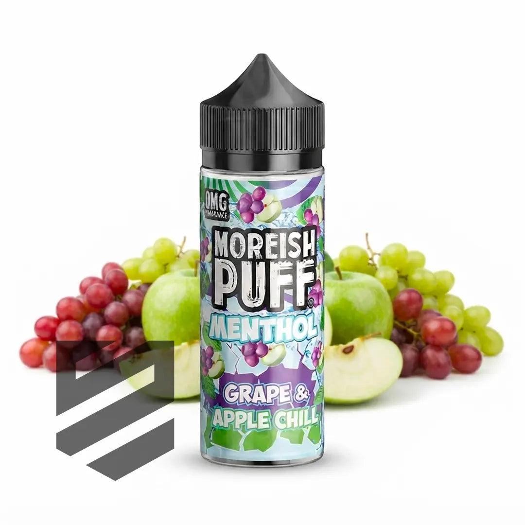 Moreish Puff - Menthol - 0mg Shortfill - Grape & Apple