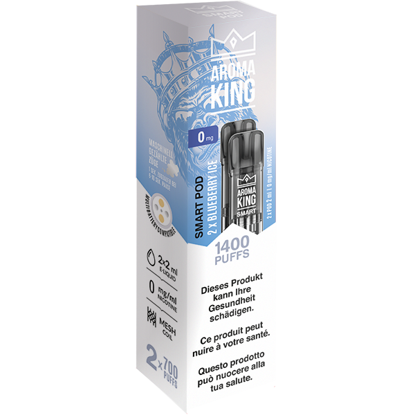 Aroma King SMART 2 Pods Blueberry Ice 0mg