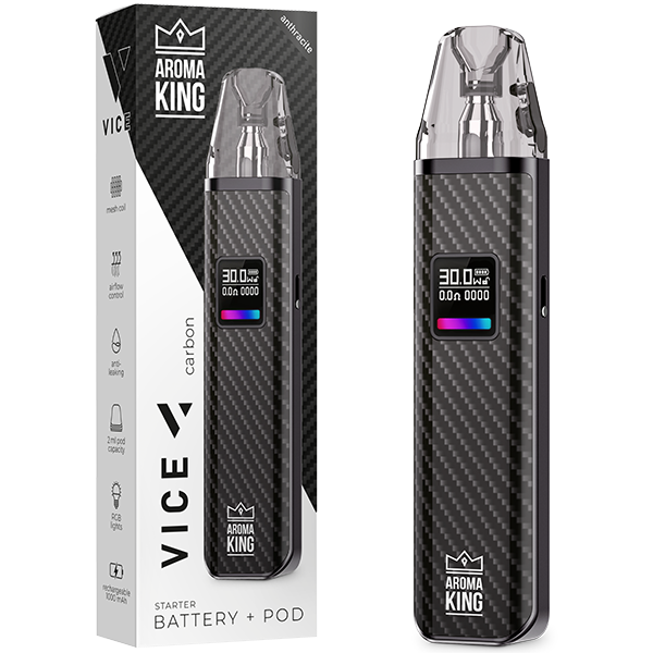Aroma King VICE Carbon Battery + Pod