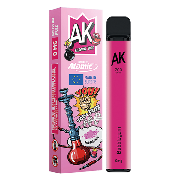 Aroma King E-Shisha Bubble Gum 0mg