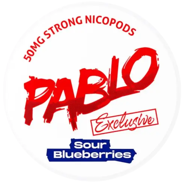 Pablo Sour Blueberries 12g