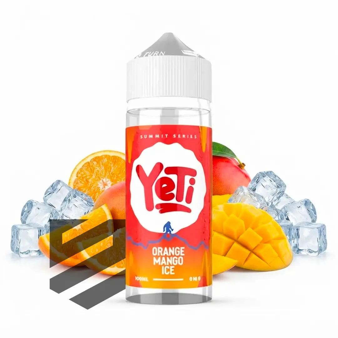 Yeti - E-Liquid Shortfill - Summit Series - Orange Mango Ice 0mg 100ml