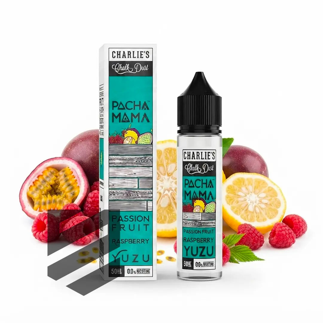 Pacha Mama - E-Liquid Shortfill - Passion Fruit Raspberry Yuzu 50ml 0mg