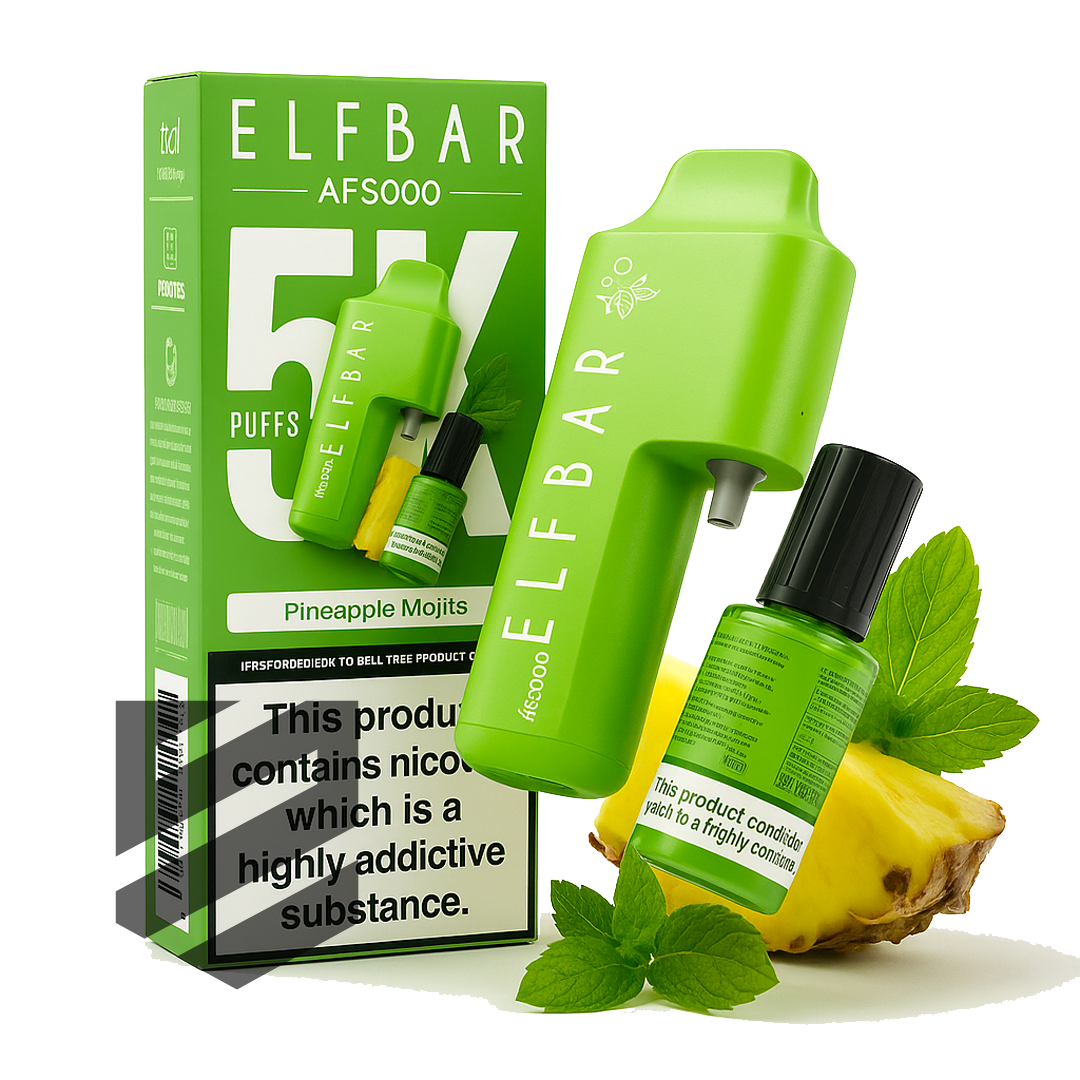Buy Vape ELF BAR AF5000 Pineapple Mojito in Switzerland | Snustrend Snustrend - Snus, Vapes & Schnupf Buy Vape ELF BAR AF5000 Pineapple Mojito in Switzerland | Snustrend Snustrend - Snus, Vapes & Schnupf