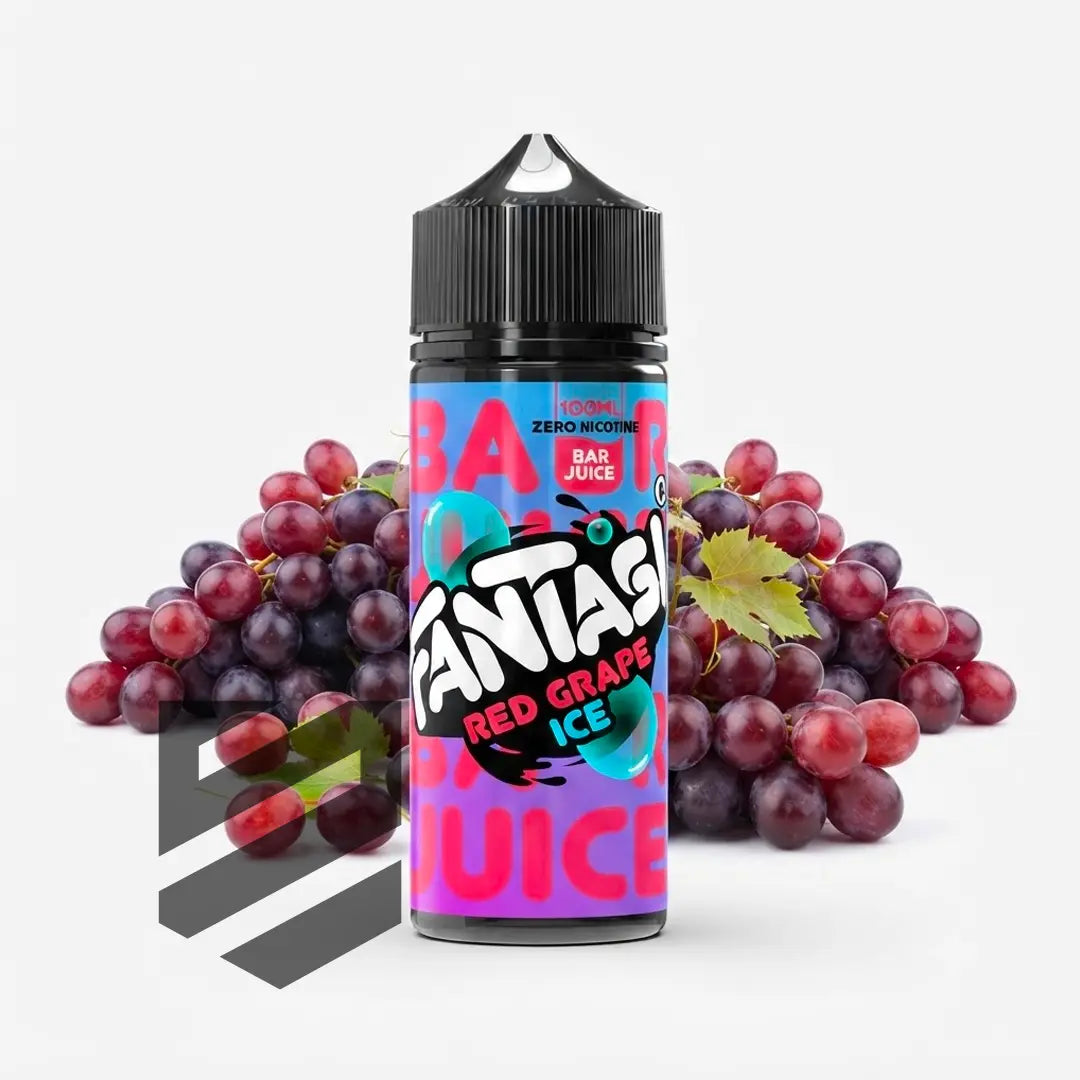 Fantasi Bar Juice - Red Grape Ice 0mg 100ml Shortfill