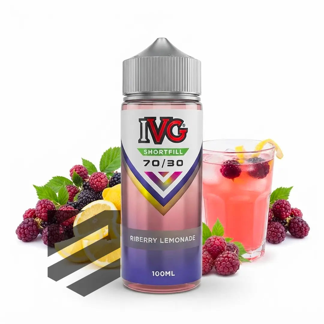 IVG 70/30 0 mg – 100 ml Shortfill Riberry Lemonade