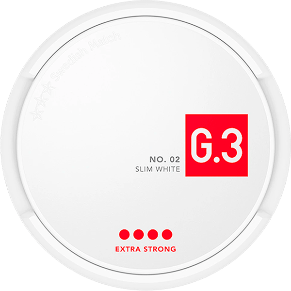 G.3 Extra Strong Slim White