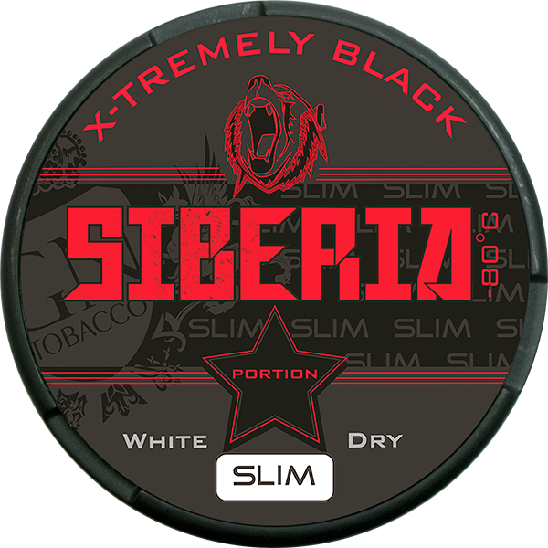 Siberia X-Tremely Black Slim White Dry
