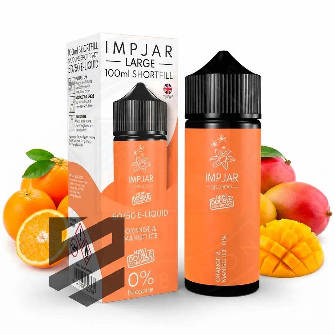 IMP JAR Large - Shortfill Doubleconcentrate - Orange & Mango Ice 100ml 0mg