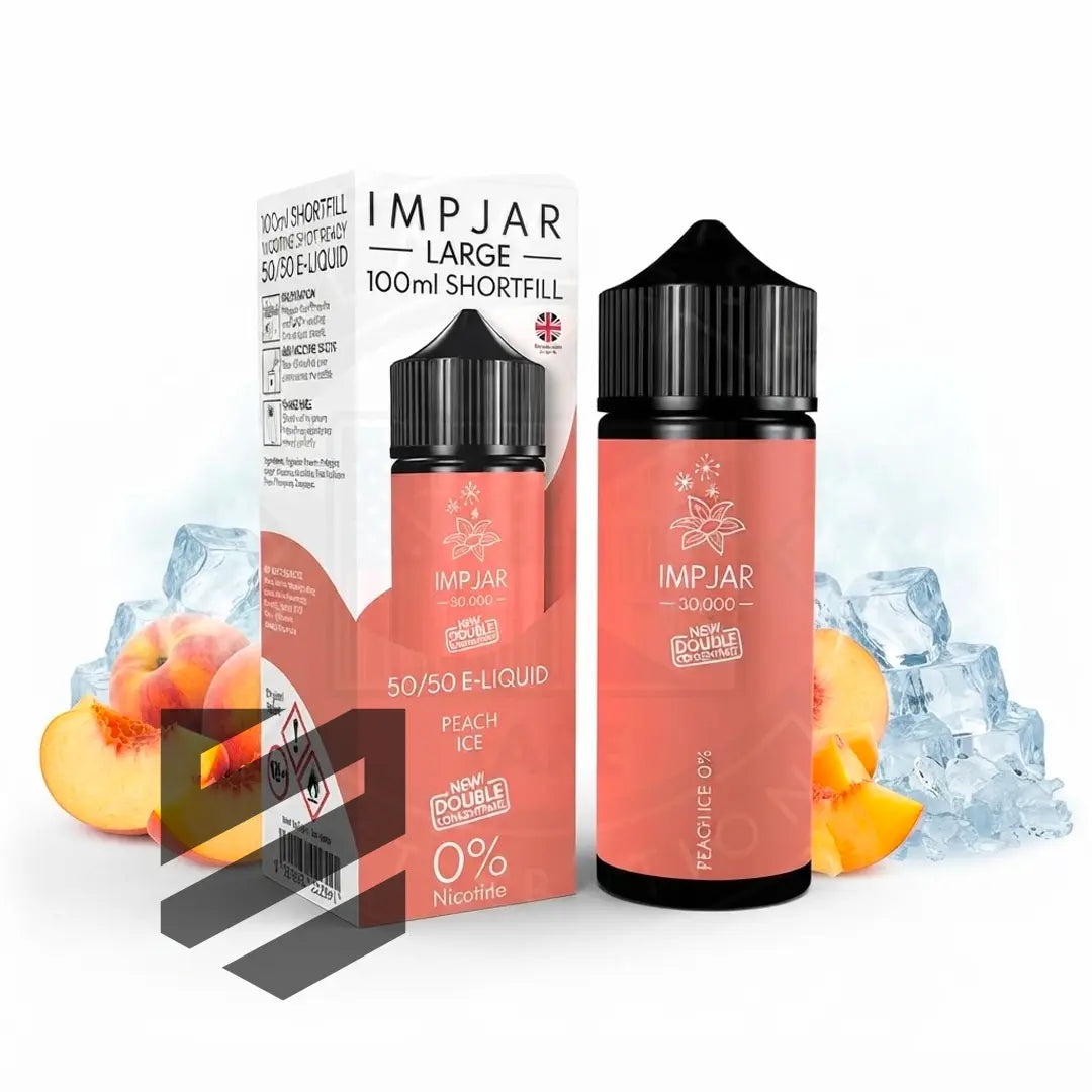 IMP JAR Large - Shortfill Doubleconcentrate - Peach Ice 100ml 0mg