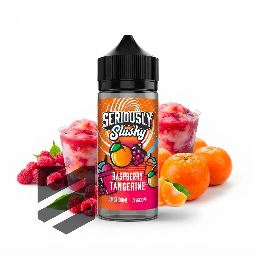 Seriously - Slushy - Shortfill - Raspberry Tangerine 100ml 0mg