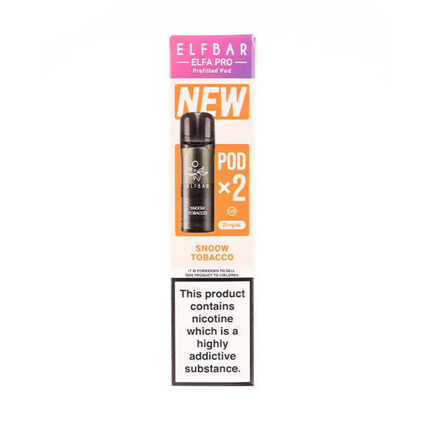 Elfbar ELFA PRO V2 Pods Snoow Tobacco 20mg 2er-Pack