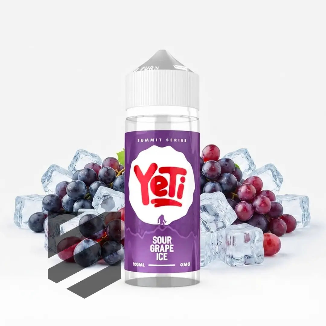 Yeti - E-Liquid Shortfill - Summit Series - Sour Grape Ice 0mg 100ml