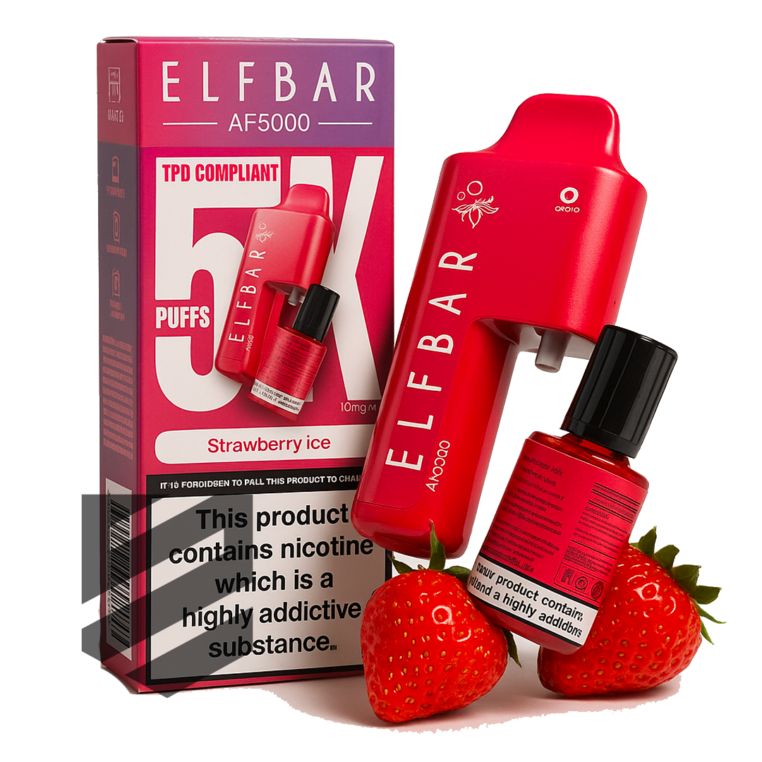 Buy Vape ELF BAR AF5000 Strawberry Ice in Switzerland | Snustrend Snustrend - Snus, Vapes & Schnupf Buy Vape ELF BAR AF5000 Strawberry Ice in Switzerland | Snustrend Snustrend - Snus, Vapes & Schnupf