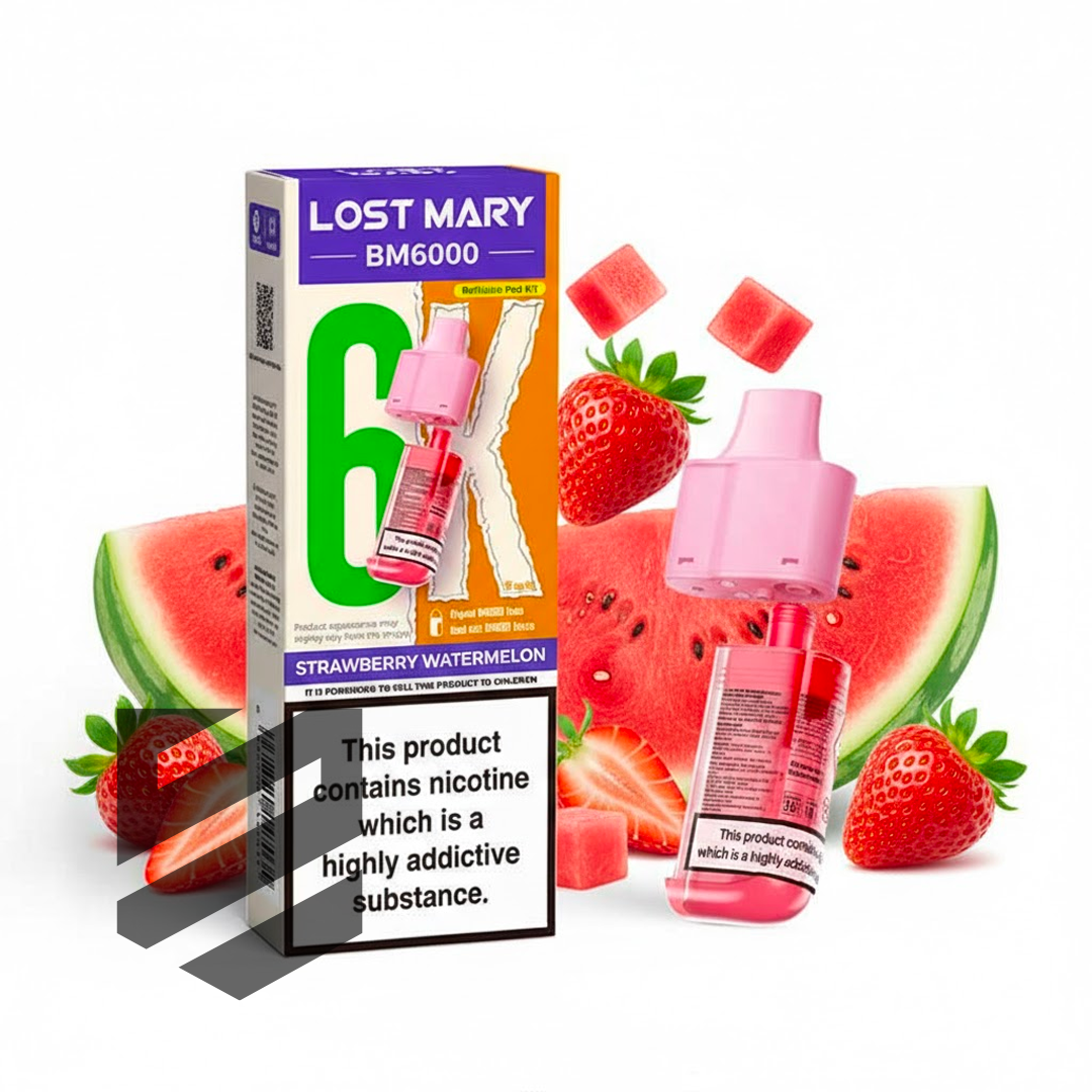 Lost Mary BM6000 Prefilled Pods β Strawberry Watermelon β 20mg/ml