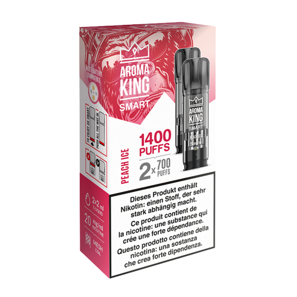 Aroma King - Smart - Peach Ice - 20mg 2er-Pack