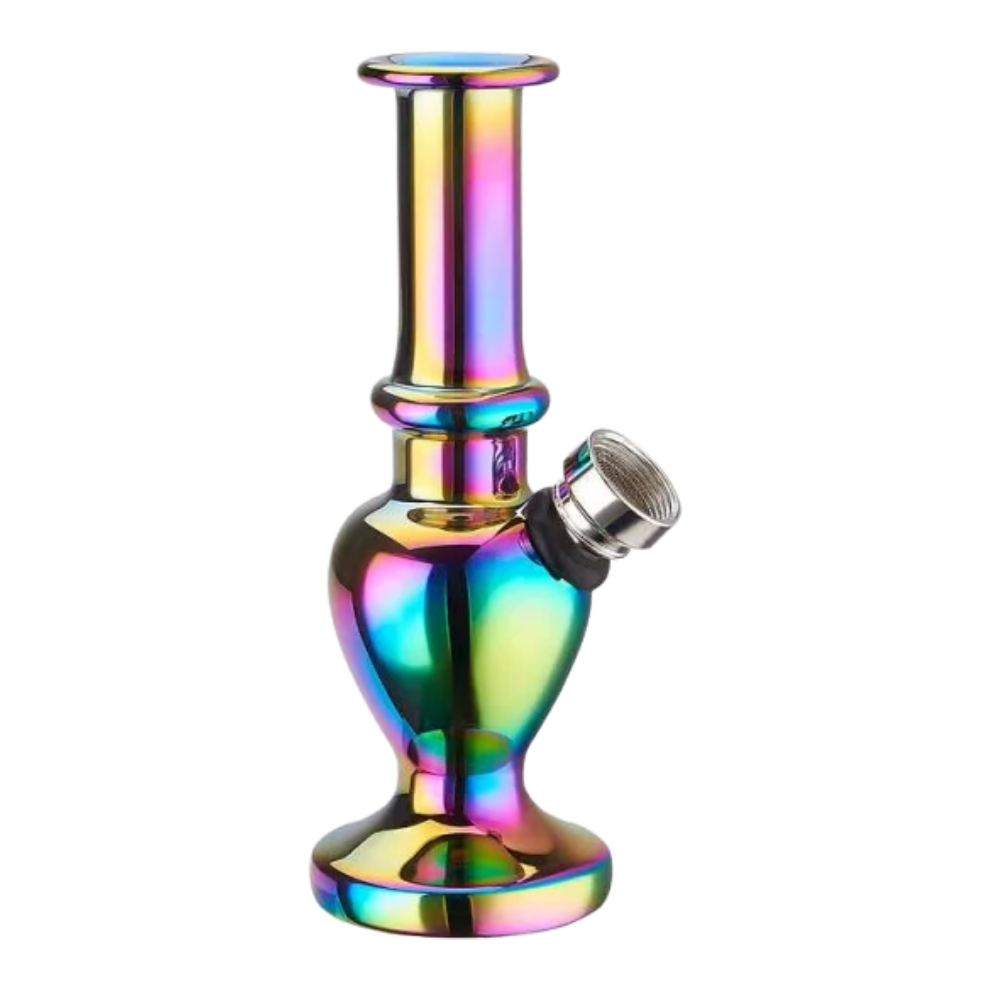 Champ High - Mini Rainbow Glass Bong - 12.5cm