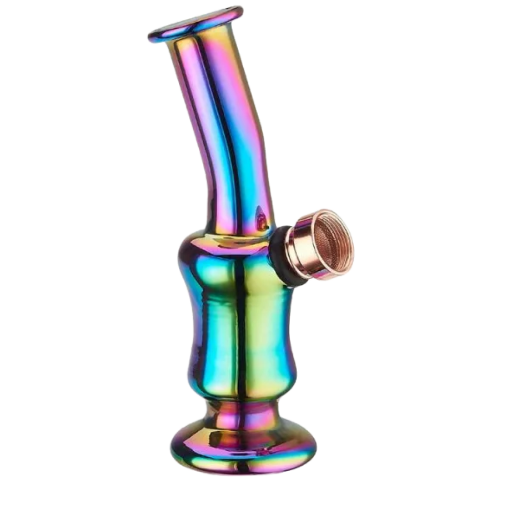 Champ High - Mini Rainbow Glass Bong - 12.5cm