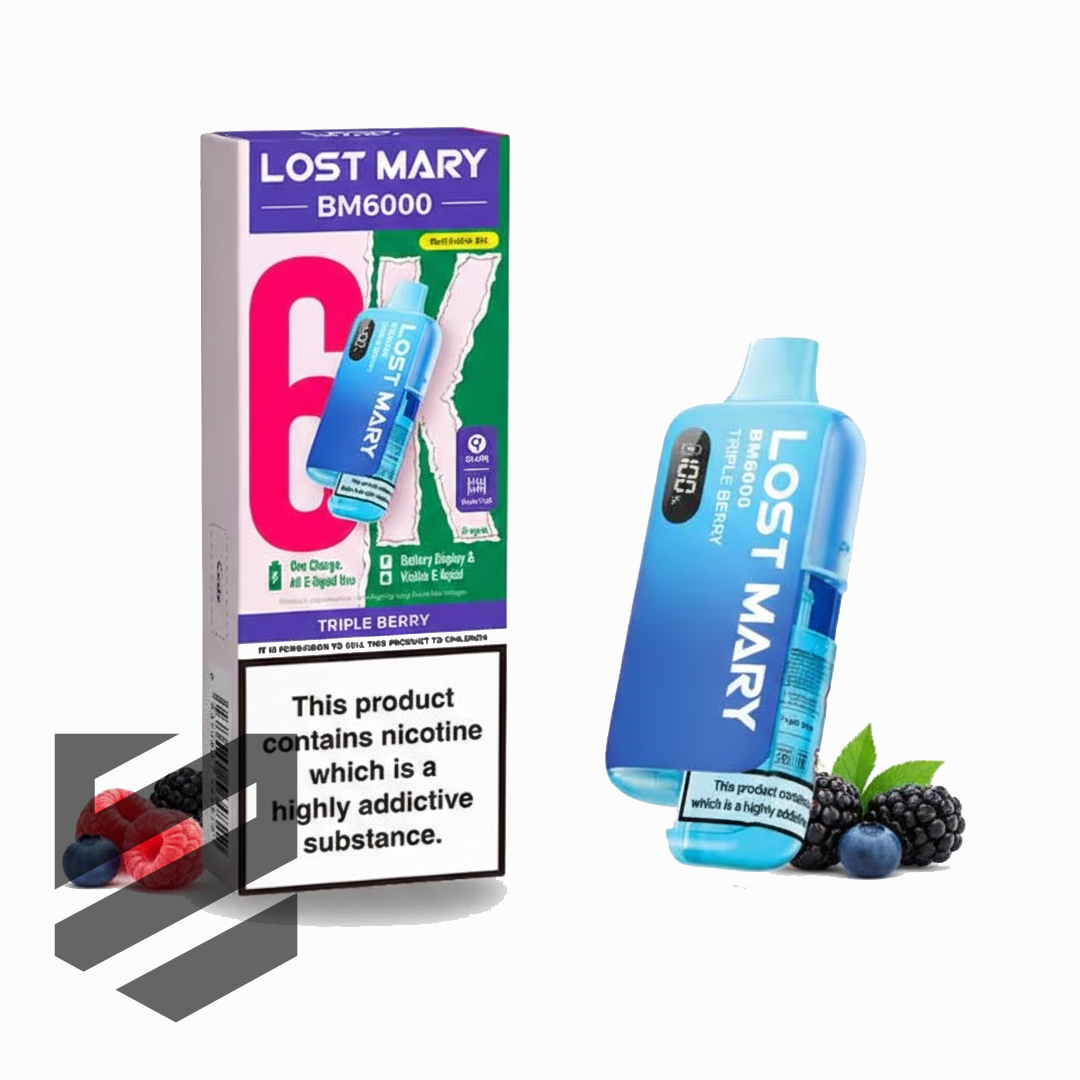 Lost Mary BM6000 Prefilled Pod Kit – Triple Berry