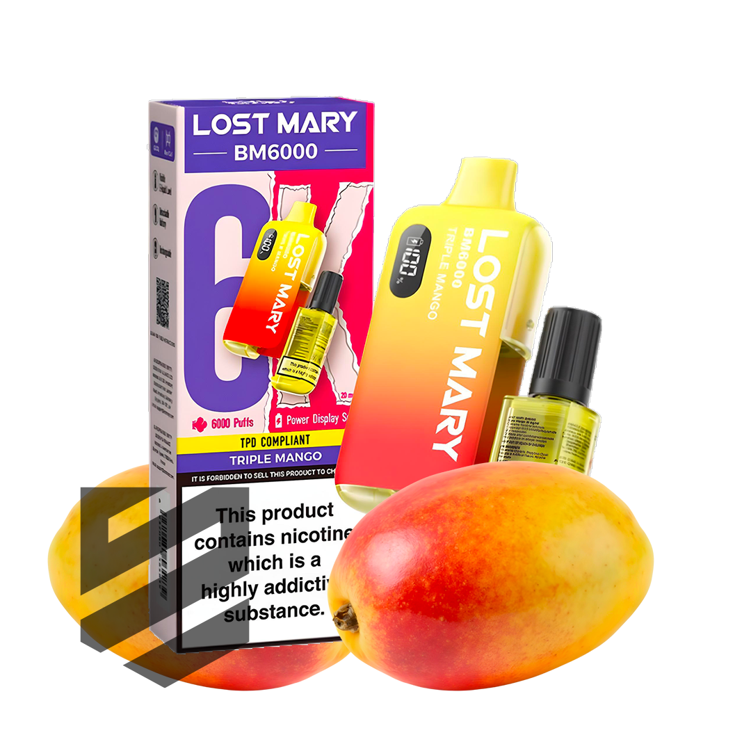 Lost Mary - BM6000 - Triple Mango - Vape Kit