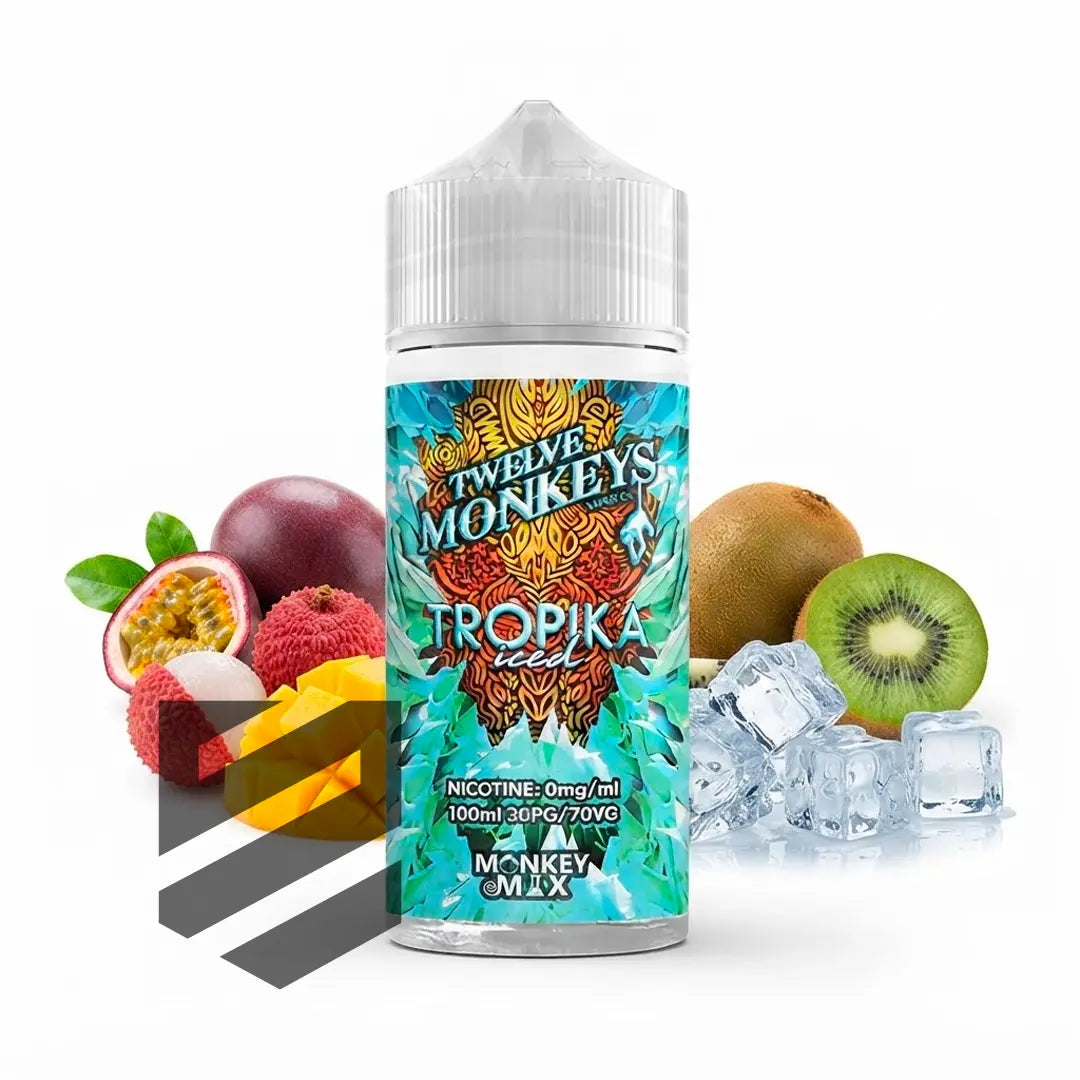 Twelve Monkeys - Shortfill - Tropika ICED 0mg 100ml