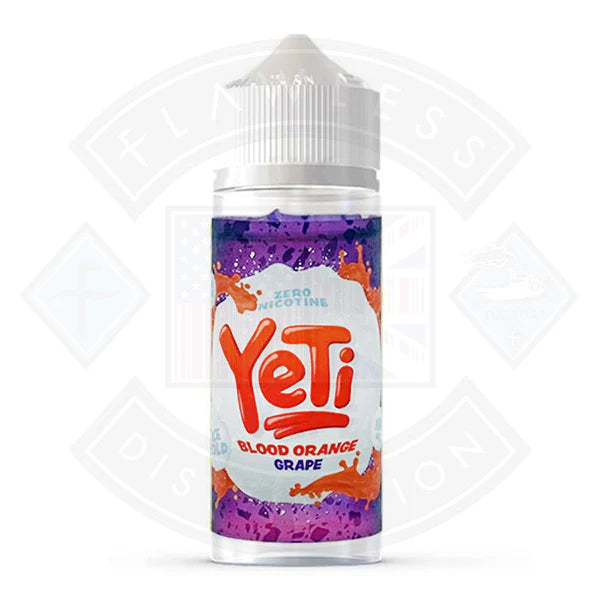 Yeti Ice Cold Blood Orange Grape – 0 mg – 100 ml Shortfill E-Liquid