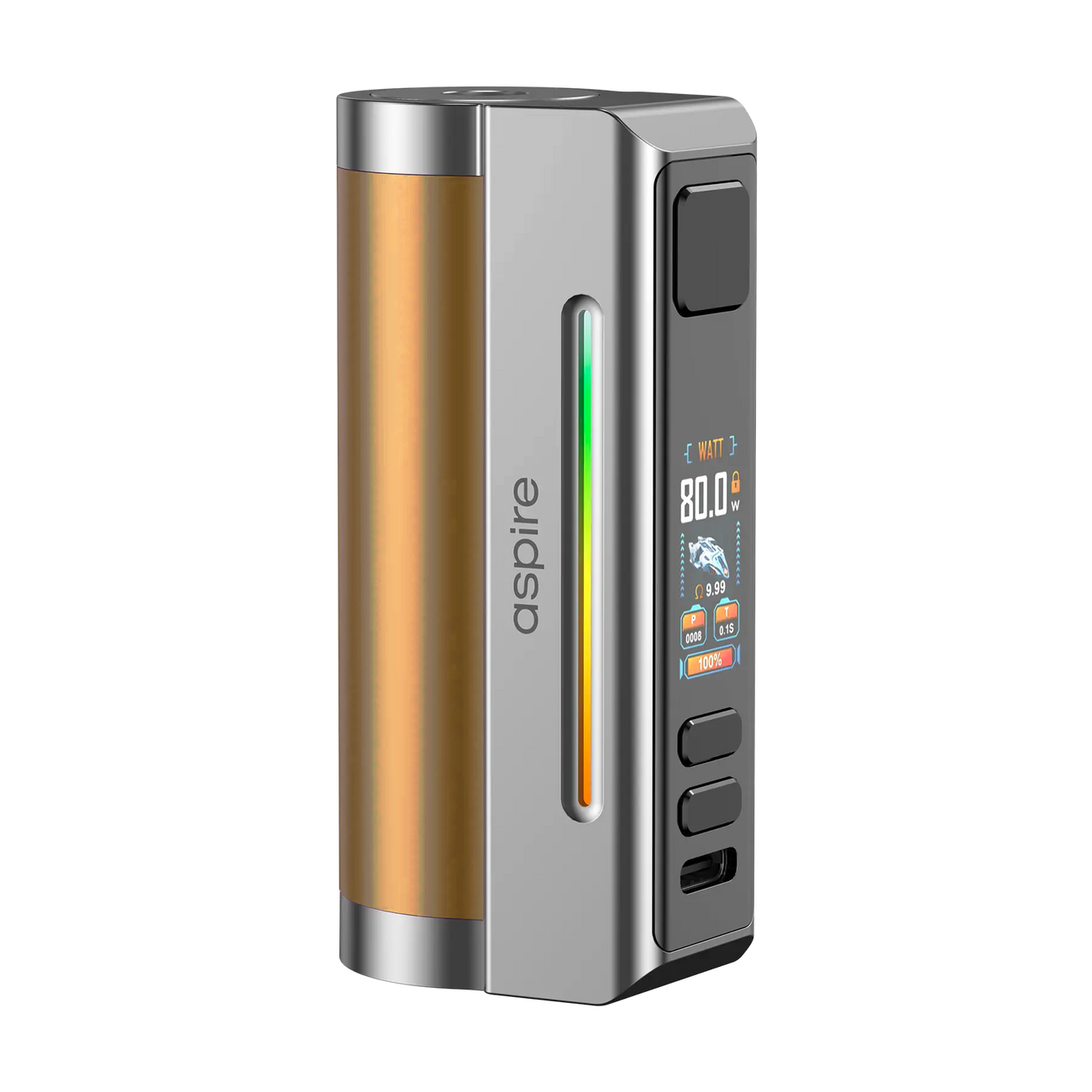 Aspire - Zelos M80 Akkuträger - Gold & Silver