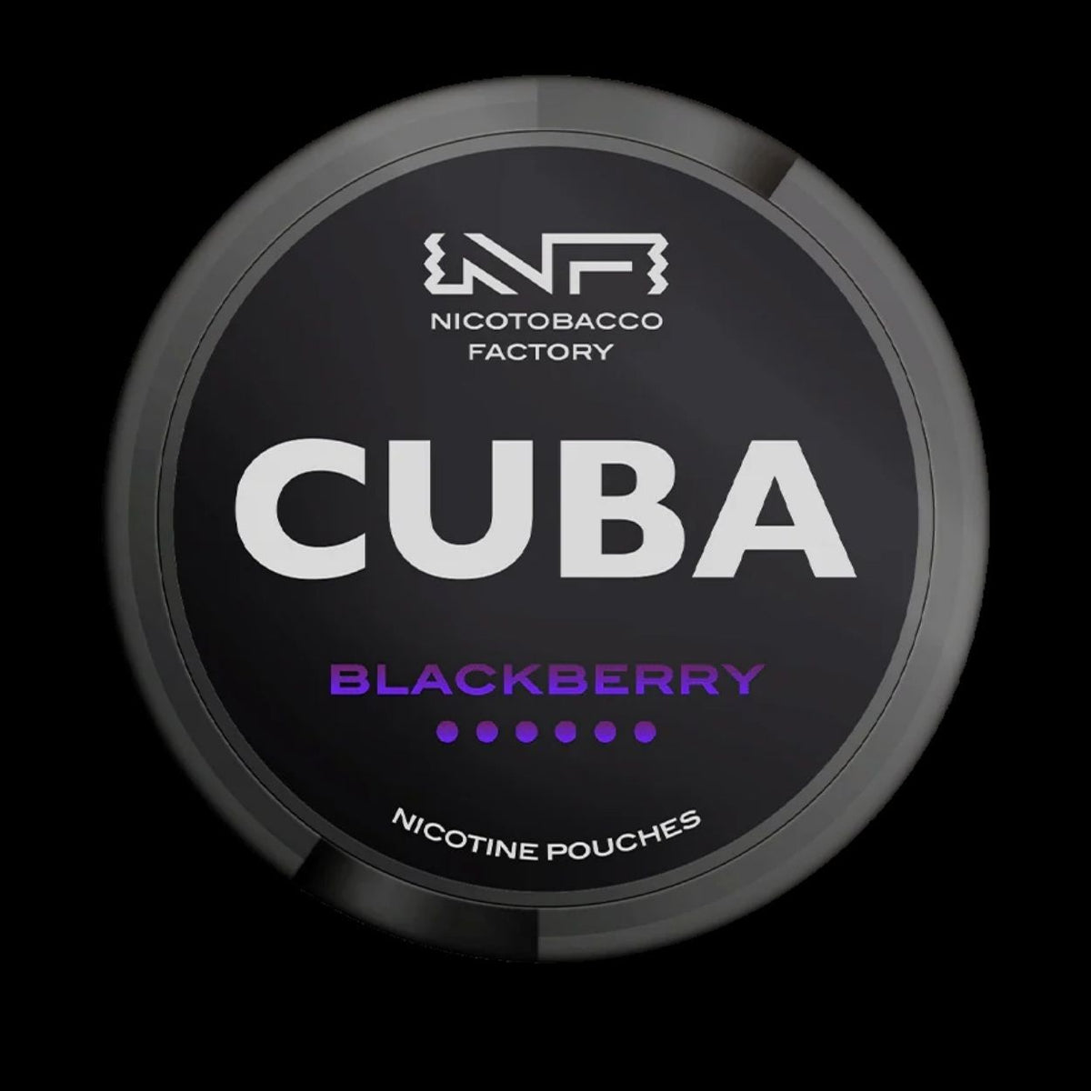 Cuba - BLACK Blackberry – Nicotine Pouches bei Snustrend