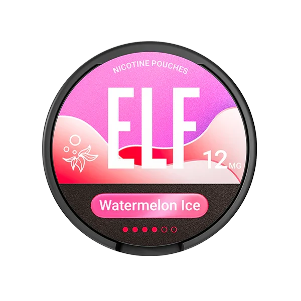 Elf Bar Snus Watermelon Ice 12mg Nikotinbeutel Dose