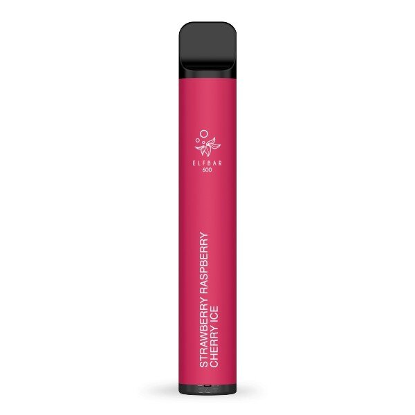Elf Bar - 600 - Strawberry Raspberry Cherry Ice