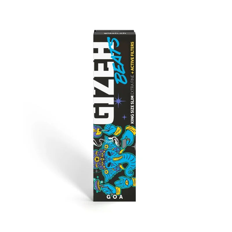 GIZEH - King Size Slim + Filtre Actif - Édition Beats Suisse