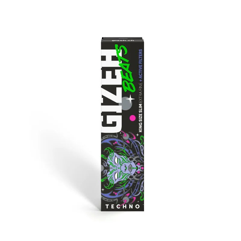 GIZEH - King Size Slim + Filtre Actif - Édition Beats Suisse