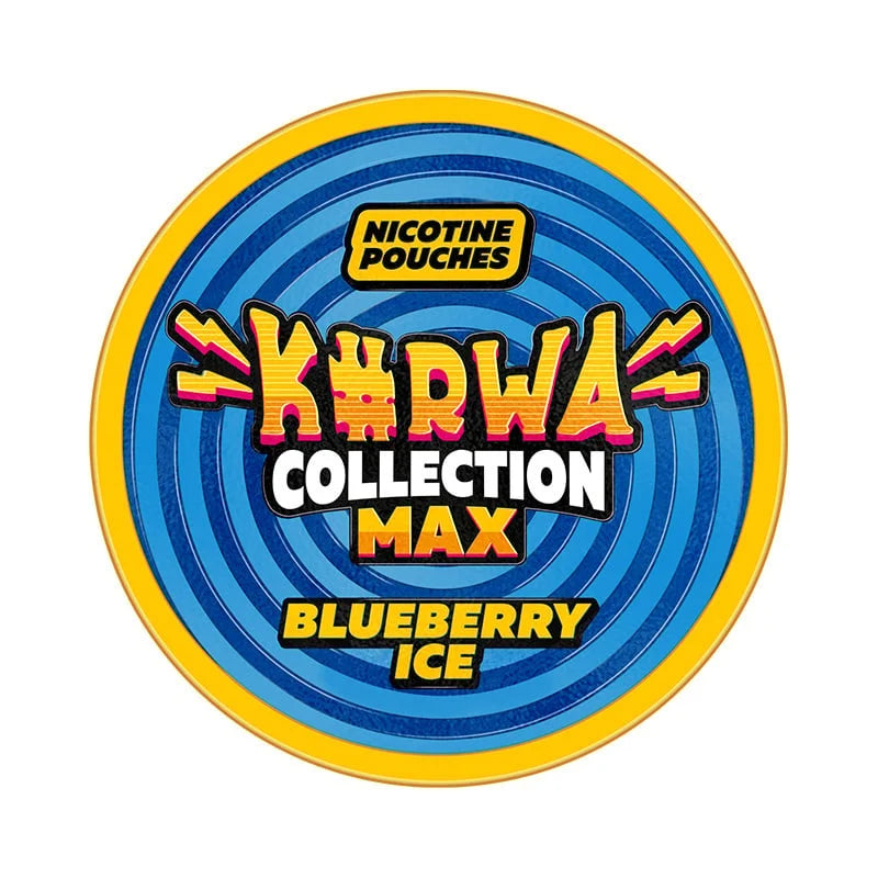 KURWA Max Blueberry Ice – 43mg Extra Strong
