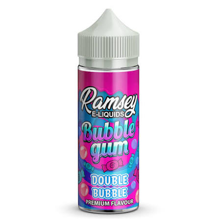 Ramsey E-Liquids – Bubblegum Double Bubble – 0 mg – 100 ml Shortfill