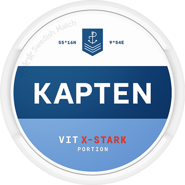 Kapten X-Stark Vit