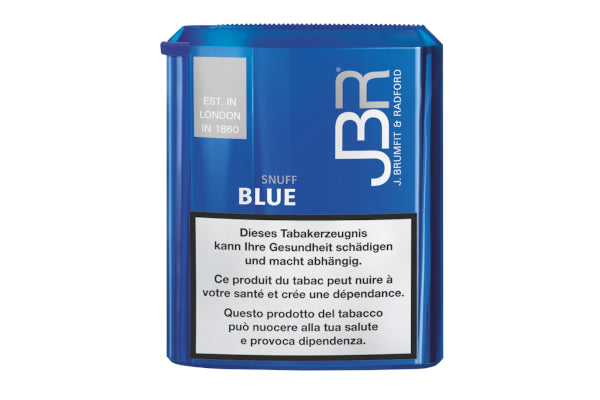 Pöschl JBR Blue Snuff 10g Schnupftabak Dose