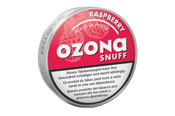Ozona Raspberry Snuff 6g Schnupftabak Dose