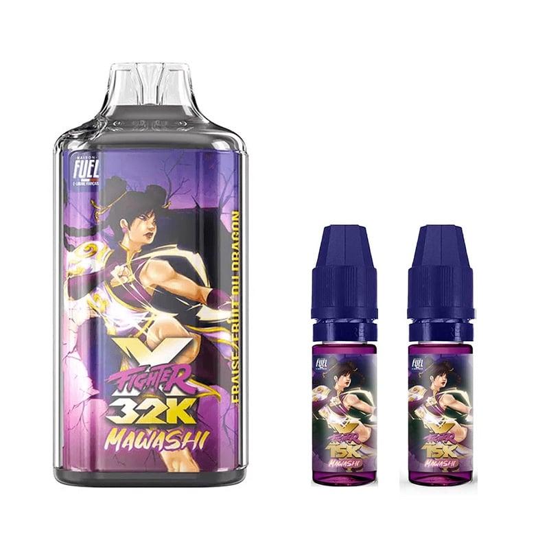 X Fighter 32K Mawashi Aspire x Fighter Fuel 20mg