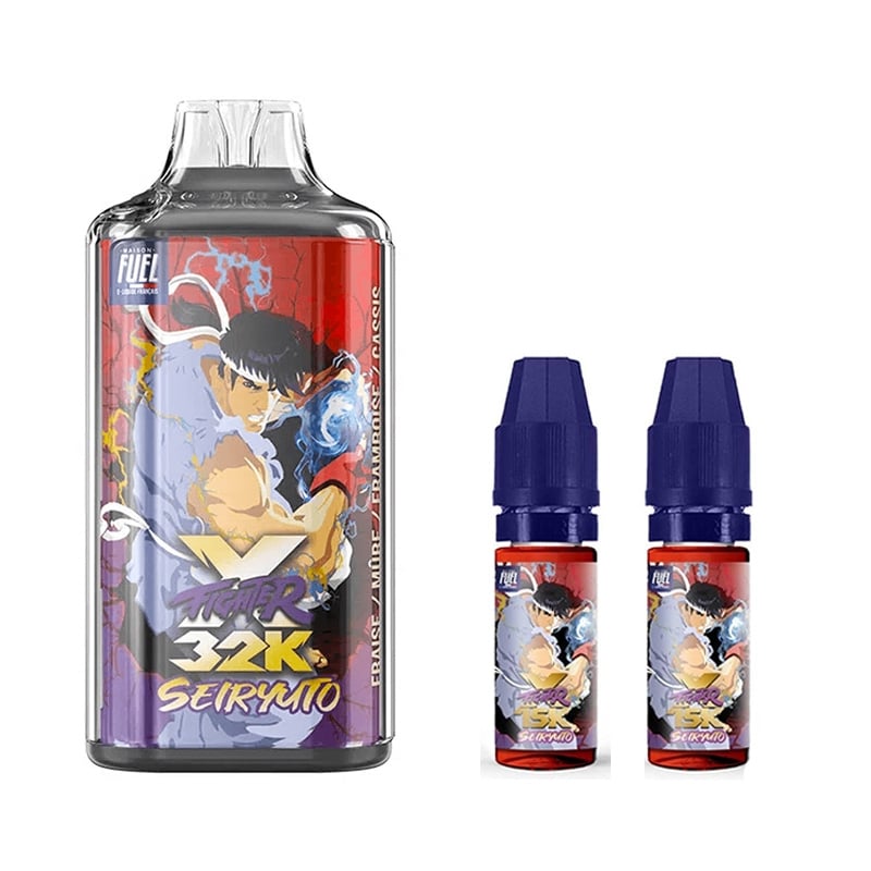 X Fighter 32K Seiryuto Aspire x Fighter Fuel 20mg