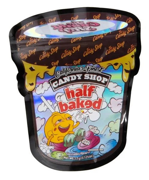 Burstz Smellproof Bags / Grips – Half Baked