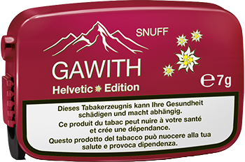 Gawith Helvetic Edition Snuff 7g Schnupftabak Dose