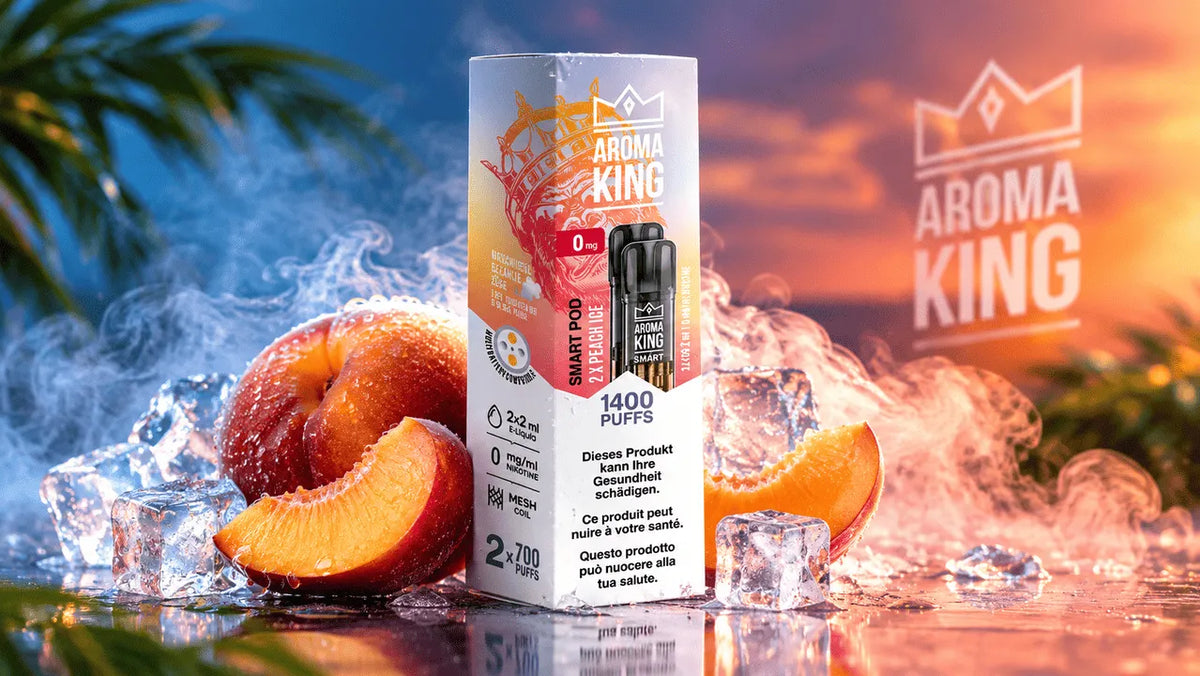 Aroma King SMART 2 Pods Peach Ice 0mg