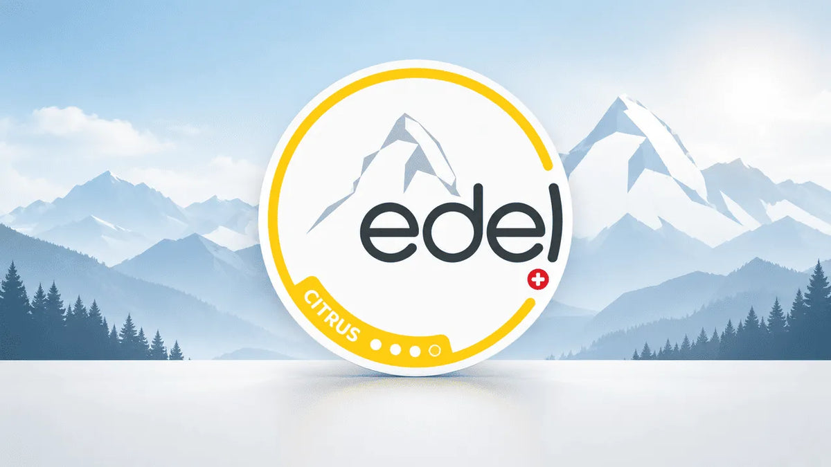 EDEL Nicotine Pouches Schweizer Qualität Übersicht bei Snustrend